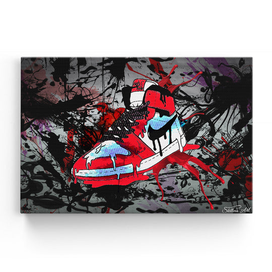 Abstract sneakers