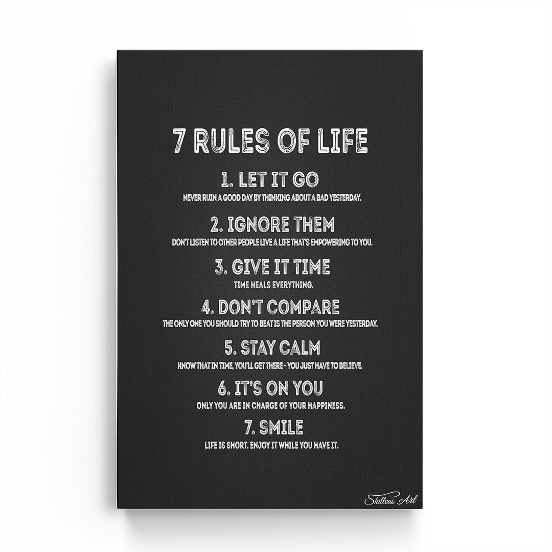 7 RULES OF LIFE