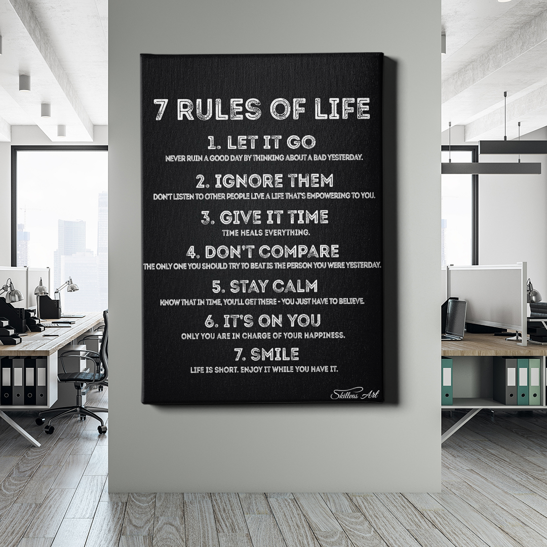 7 RULES OF LIFE