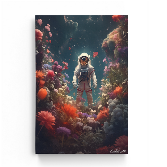 FLOWER ASTRONAUT